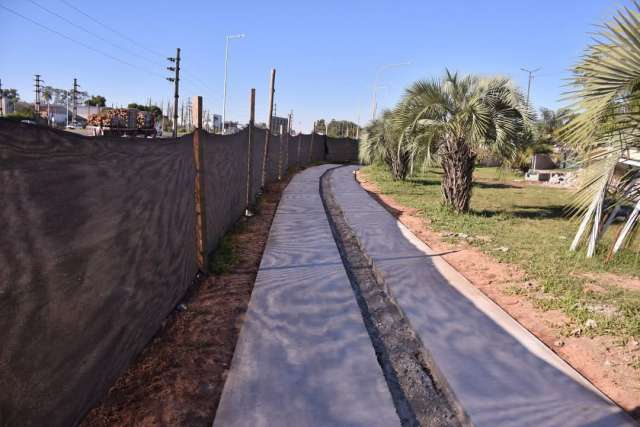 Obras en la zona este de la ciudad
